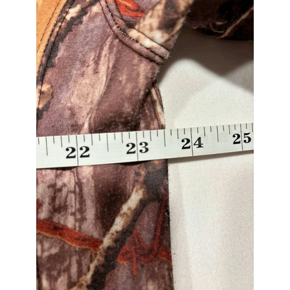 Badger Sport Shedheads Camo Hoodie Mens Large Leave No Tine Behind Hunting Brown